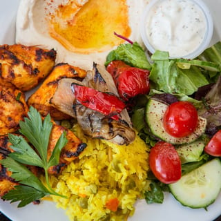 Chicken Kebab Plate