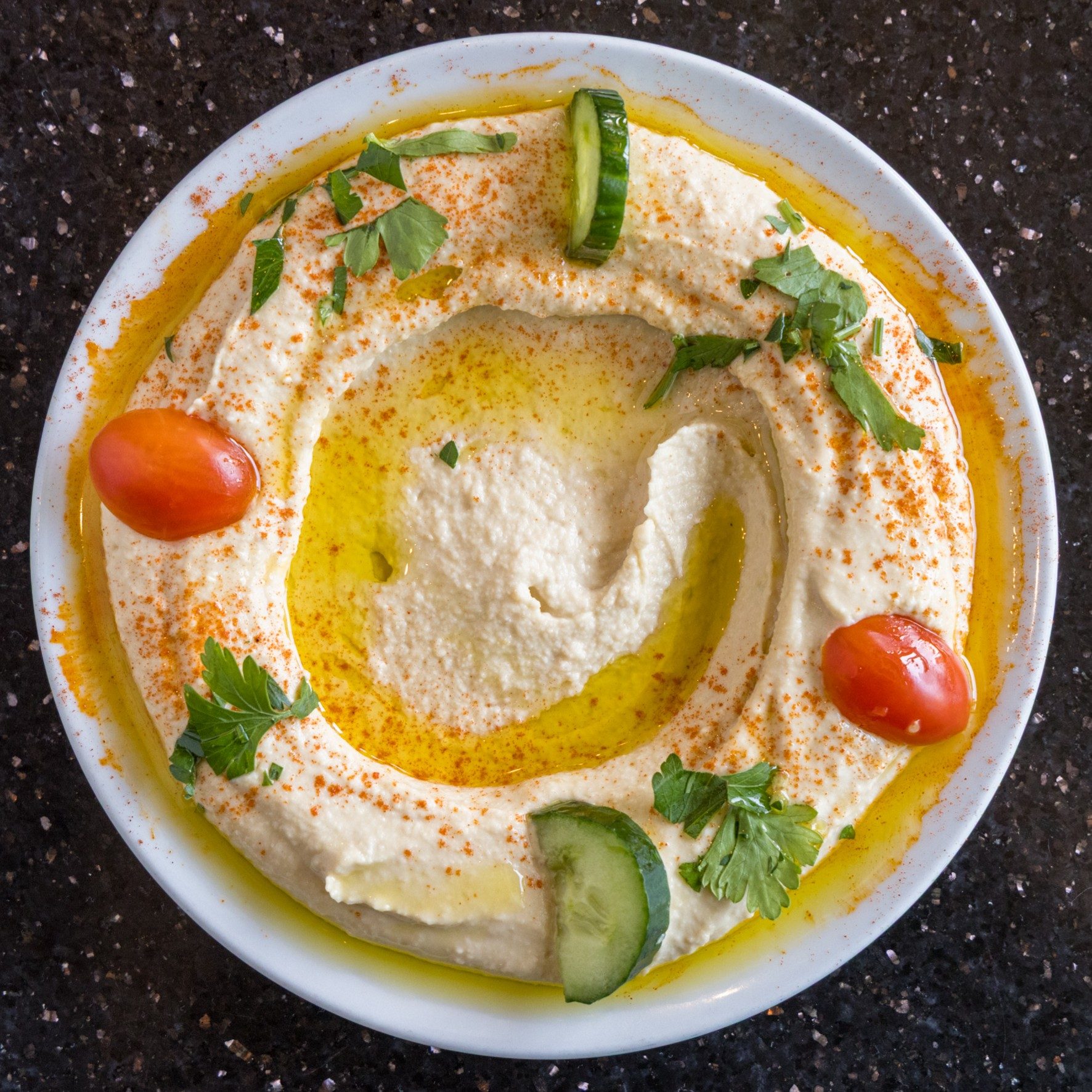 Hummus with Mushroom.