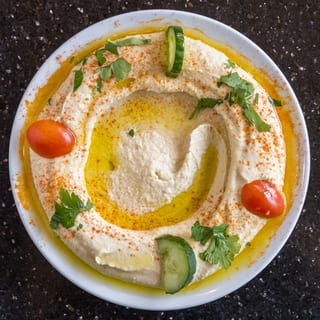 Hummus with Mushroom