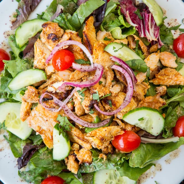 Chicken Shawarma Salad.